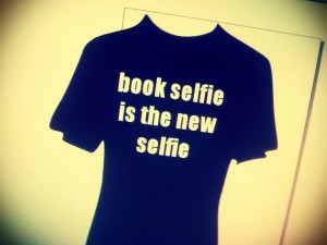 book selfie