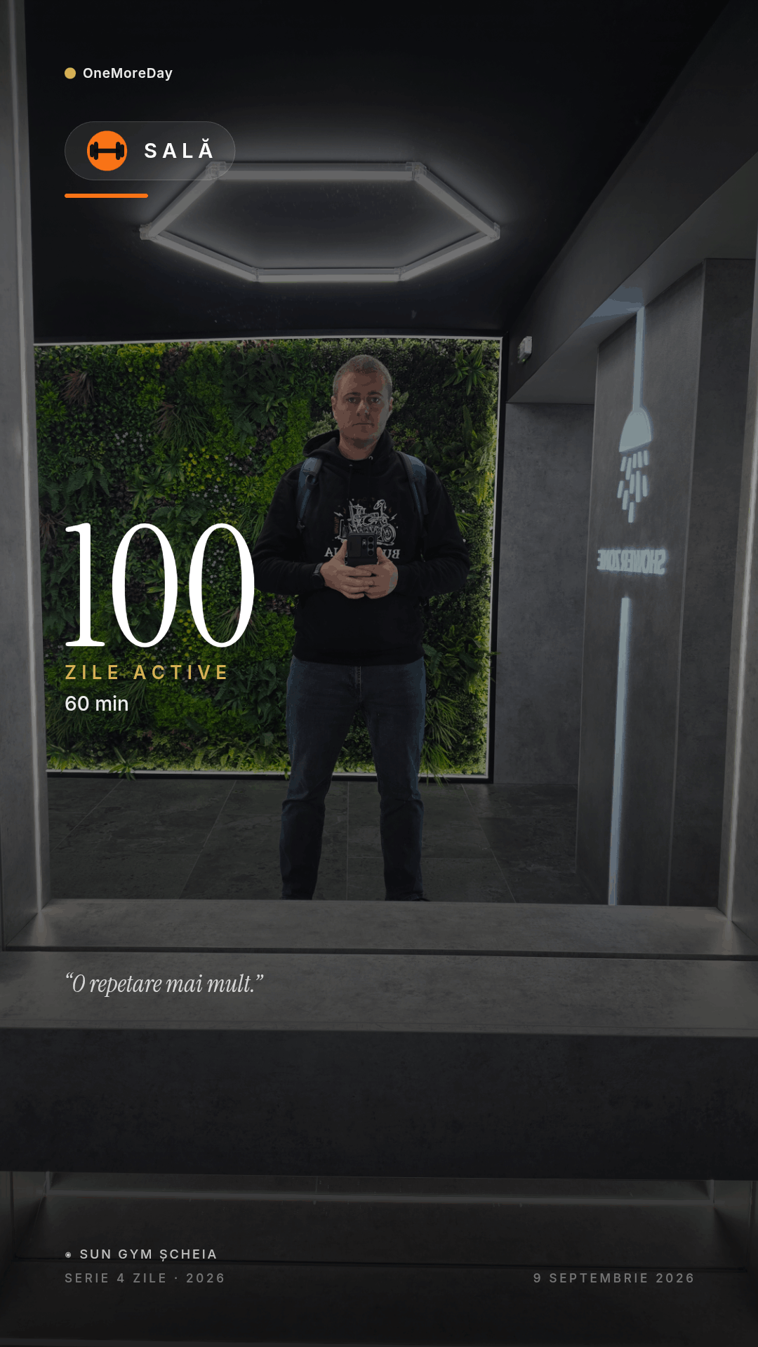 100 zile active