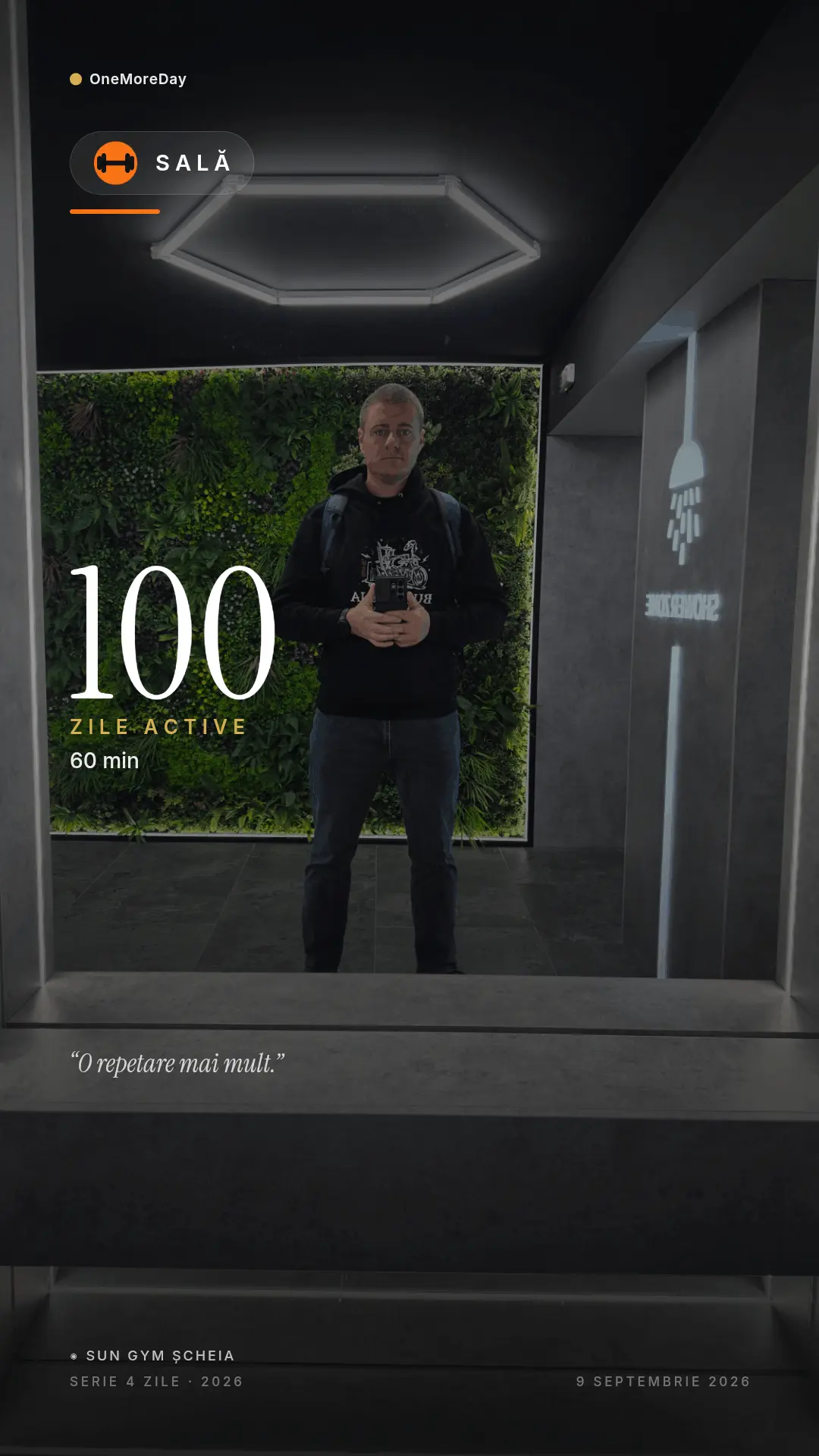 100 zile active