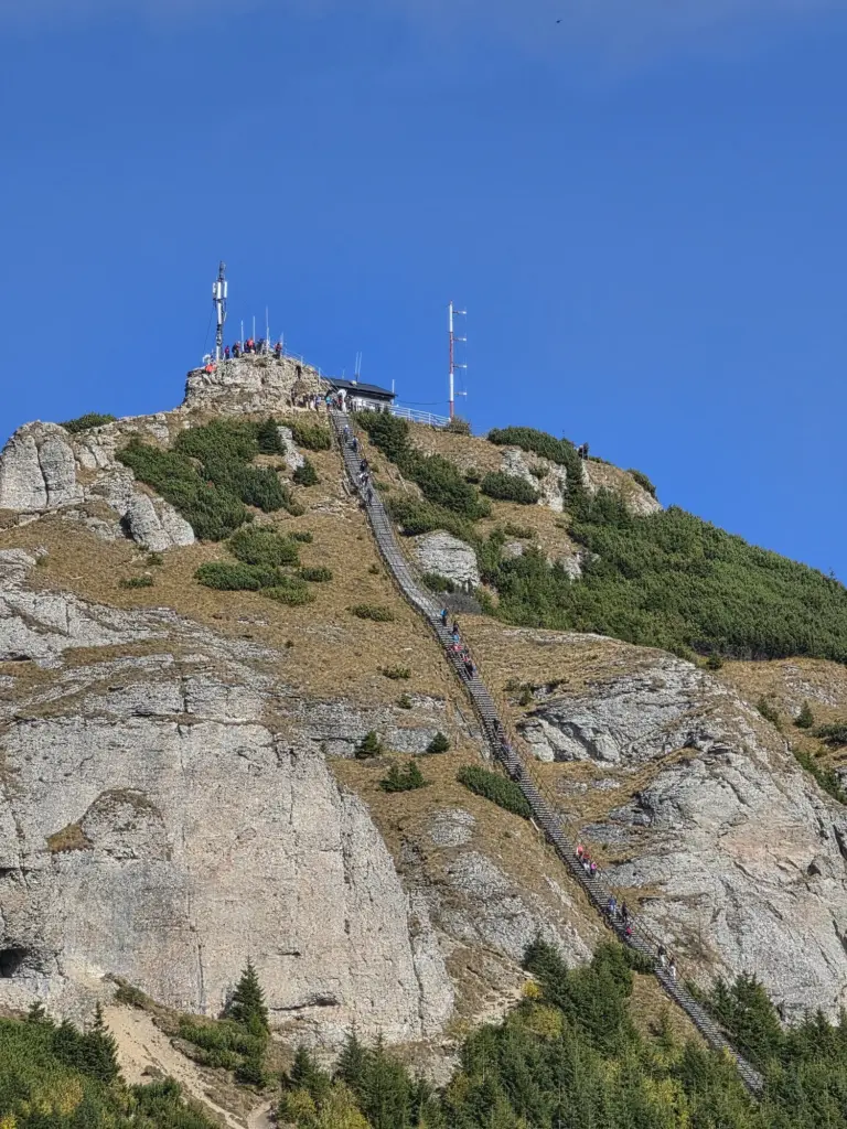 Traseu pe Vârful Toaca, Ceahlău: impresii de la cineva cu rău de înălțime